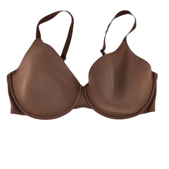 Skims Brown Full Coverage Underwire Bra Size 40D Smooth Finish Intimates - Picture 1 of 3